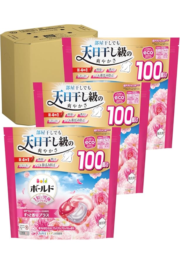 Amazon.co.jp: 【まとめ買い】P&G ボールド レノア ジェルボール 4D